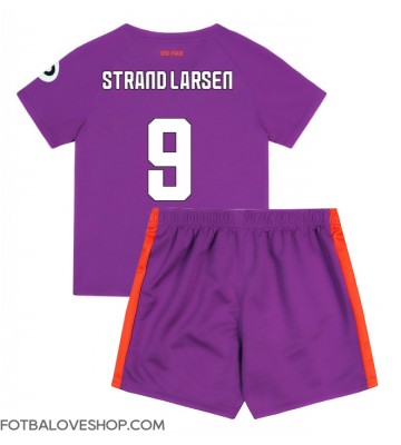 Wolves Jorgen Strand Larsen #9 Dětské Alternativní Dres 2024-25 Krátký Rukáv (+ trenýrky)